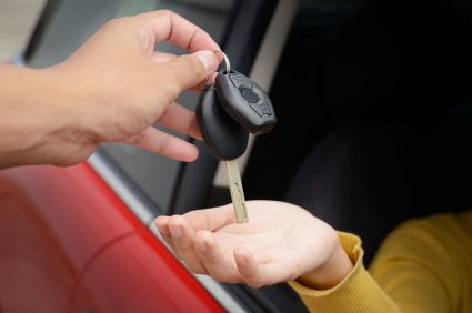 Handing over the keys to a teen driver